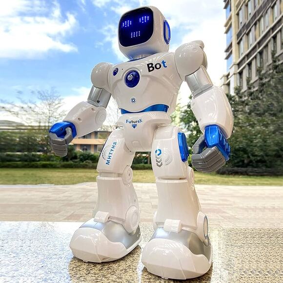 Ruko Carle Smart Robot 1088 AI Programmable RC Robot w/ Voice & App Control NIB - Picture 1 of 4